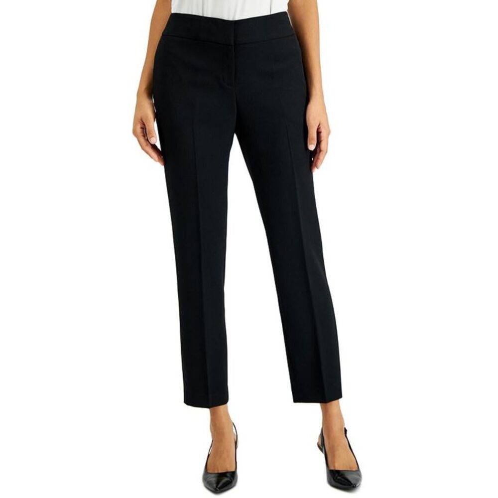 Kasper Women's Stretch-Crepe Straight-Leg Pants